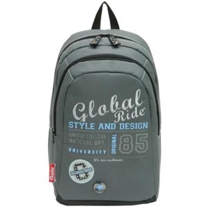 Bagtrotter τσάντα πλάτης εφηβική Global με 2 θήκες 45x32x20εκ..