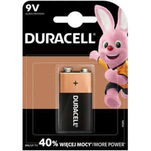 Duracell Plus Αλκαλική Μπαταρία 9V 1τμχ (40% More Power) (D6LR61)(DURD6LR61).