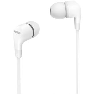 Philips TAE1105 In-ear Handsfree με Βύσμα 3.5mm Λευκό. TAE1105WT/00.