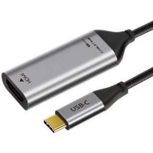 CABLETIME αντάπτορας USB-C σε HDMI C160, 4K/60HZ, 0.15m, μαύρος 5210131038291.