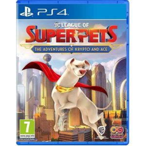 PS4 DC League of Super-Pets: The Adventures of Krypto and Ace.