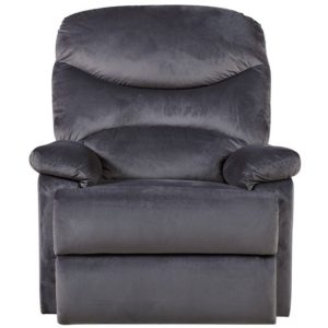 LUISA Πολυθρόνα Relax Σαλονιού - Καθιστικού Σκούρο Γκρι Velure 88x90x99cm Ε9780,3.( 3 άτοκες δόσεις.)