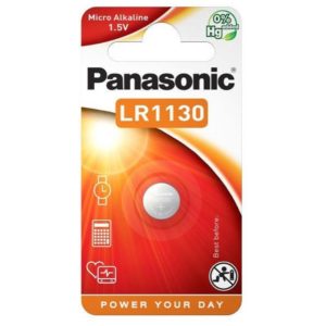 Buttoncell Panasonic Micro Alkaline LR1130 1.5V Τεμ. 1.