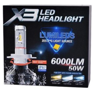 Λάμπες LED - Headlights - 9005 - X3 - 239164