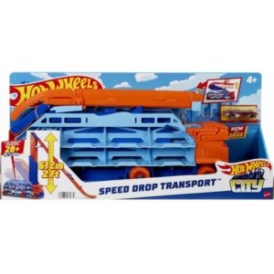 Mattel Hot Wheels City - Speed Drop Transport (HDY92).( 3 άτοκες δόσεις.)