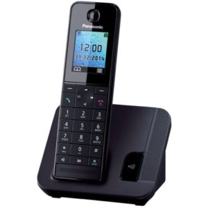 Ασύρματο Ψηφιακό Τηλέφωνο Panasonic KX-TGH210GRB Μαύρο με Ανοιχτή Ακρόαση και Έγχρωμη Οθόνη.( 3 άτοκες δόσεις.)