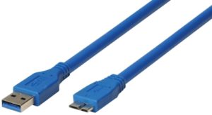 Heitech 09004109 Καλώδιο USB 3.0 A-Male σε Micro-B 1.5 m.