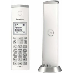 Ασύρματο Ψηφιακό Τηλέφωνο Panasonic KX-TGK210GRW Λευκό Φραγή ενοχλητικών Κλήσεων και Λειτουργία Eco.( 3 άτοκες δόσεις.)