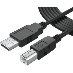 POWERTECH καλώδιο USB σε USB Type Β CAB-U052, copper, 5m, μαύρο CAB-U052.