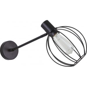 Home Lighting SE21-BL-22-GR2 ADEPT BLACK WALL LAMP BLACK METAL GRID+ 77-8322( 3 άτοκες δόσεις.)