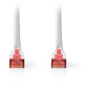 NEDIS CCGT85221WT10 Network Cable CAT6 S/FTP RJ45 Male RJ45 Male 1.0 m White NEDIS.