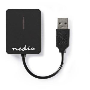 NEDIS CRDRU2300BK Card Reader Multicard USB 2.0 NEDIS.