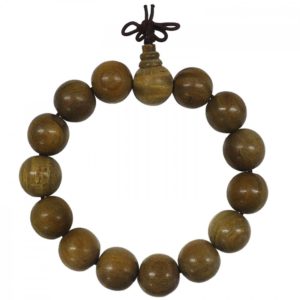 Olympus Meditation Bracelet 12mm TIBETAN BUDDHIST Wooden Beads - H600