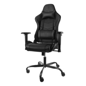 Deltaco Gaming καρέκλα, PU-leather, adjustable heigh, iron frame, black GAM-096.( 3 άτοκες δόσεις.)