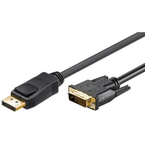 GOOBAY καλώδιο DisplayPort σε DVI-D Dual-Link 51962, 3m, μαύρο 51962.