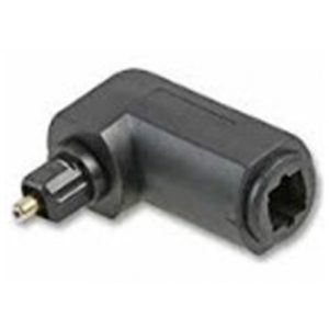 CABLEXPERT TOSLINK OPTICAL CABLE ANGLED ADAPTER A-OPTL-01