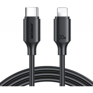 JOYROOM καλώδιο USB-C σε Lightning S-CL020A9, 20W, 1m, μαύρο S-CL020A9-BK.