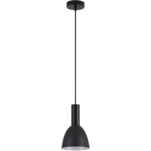 Home Lighting SE21-BL-4-MS2 ADEPT TUBE Black Pendant Black Metal Shade 77-8547( 3 άτοκες δόσεις.)