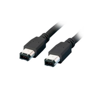 Καλώδιο MediaRange Firewire plug (6-pin)/Firewire plug (6-pin) 1.8M Black (MRCS122).
