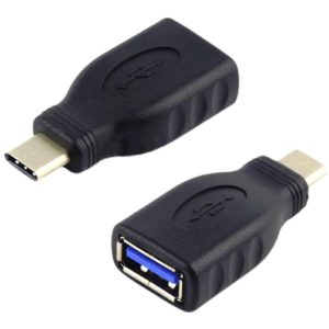 POWERTECH αντάπτορας USB-C σε USB 3.0 θηλυκό CAB-U098, μαύρος CAB-U098.