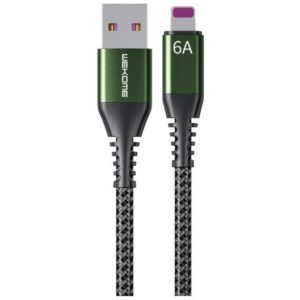 Charging Cable WK i6 Raython Black 1m WDC-169 6A