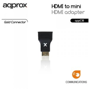 APPROX ΑΝΤΑΠΤΟΡΑΣ HDMI to ΜΙΝΙ HDMI