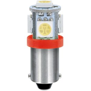 Lampa T4W BA9s 24/28V 5SMDx1CHIP LED 35lm ΚΟΚΚΙΝΟ ΚΟΥΤΙ LAMPA - 20 ΤΕΜ..( 3 άτοκες δόσεις.)