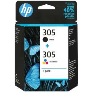 HP Μελάνι Inkjet 305 2-Pack Black/Color (6ZD17AE) (HP6ZD17AE).