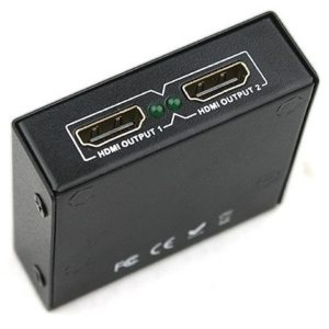 MrCable HDMI splitter - 1.4V - 1 είσοδος, 2 έξοδοι - Με τροφοδοτικό.
