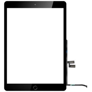Τζαμι Για Apple iPad Γεν 7 / 8 10.2 2019 / 2020 Με Home Button Μαυρο Grade A. (0009096033)