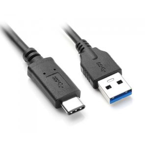 POWERTECH καλώδιο USB 3.0 σε USB-C CAB-UC013, 1m, μαύρο CAB-UC013.