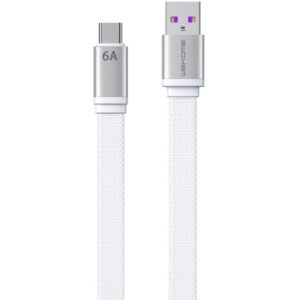 Charging Cable WK TYPE-C White 1,5m WDC-156 6A