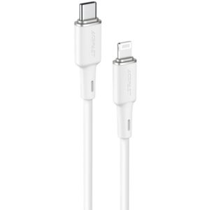 Καλώδιο σύνδεσης Acefast C2-01 USB-C σε Lightning 3A 30W Apple Certified MFI 1.2m Λευκό.