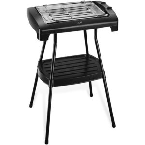 LIFE BBQ KING 2000W BARBEQUE STANDING GRILL WITH STORAGE SHELF LIFE.( 3 άτοκες δόσεις.)