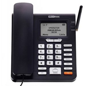 Σταθερό GSM Τηλέφωνο Maxcom Comfort MM28D Μαύρο με Λειτουργία Κινητού Τηλεφώνου και Ραδιόφωνο.( 3 άτοκες δόσεις.)
