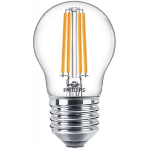 Philips E27 LED Warm White Filament Ball Bulb 6.5W (60W) (LPH02374) (PHILPH02374).