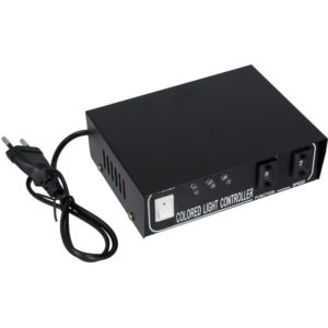 GloboStar 22612-OVALE RGB Controller - Μεταλλάκτης Τροφοδοσίας AC/DC 230V IP20 για OVALE 120° Degree Neon Flex LED RGB 4 Pin Max 1500W - Έως 100 Μέτρα.( 3 άτοκες δόσεις.)