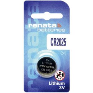 Buttoncell Lithium Electronics Renata CR2025 Τεμ. 1.