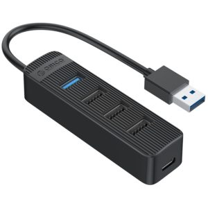 ORICO USB hub TWU32-4A, USB-C & 4x USB, μαύρο TWU32-4A-BK-EP.