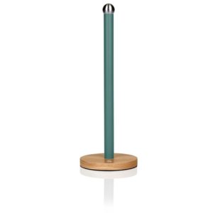 Swan Nordic Towel Pole with Wooden Base - Πράσινο