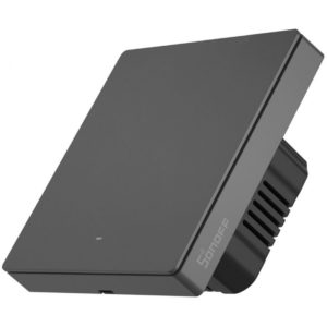 Sonoff Χωνευτός Διακόπτης Τοίχου Wi-Fi για Έλεγχο Φωτισμού με Πλαίσιο, Ένα Πλήκτρο - M5-1C-86. M5-1C-86.