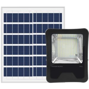 SUPFIRE LED ηλιακός προβολέας FF1-B με χειριστήριο, 41W, 7000K, IP65 SPFR-FF1-B.( 3 άτοκες δόσεις.)