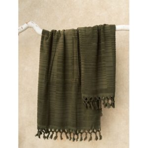 Πετσέτα Προσώπου Towels Collection 50x90 BAKER KHAKI Πράσινο.