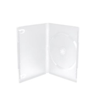 MediaRange DVD Case for 1 Disc 14mm Frosted/Transparent (MRBOX25-M).