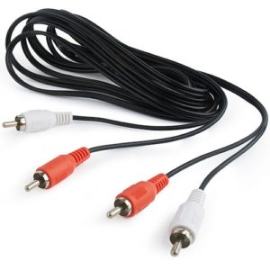 CABLEXPERT RCA STEREO AUDIO CABLE 1,8m CCA-2R2R-6
