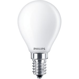 Philips E14 LED Bright White Matt Ball Bulb 6.5W (60W) (LPH02390) (PHILPH02390).