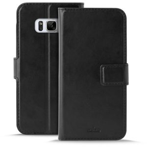 Puro Θήκη Bookstyle Wallet για Galaxy S8 Plus-μαύρο