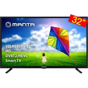 MANTA 32' HD SMART TV DVB-C/T2 32LHS89T( 3 άτοκες δόσεις.)