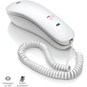 Motorola CT50W GR Λευκό Ενσύρματο τηλέφωνο γόνδολα.