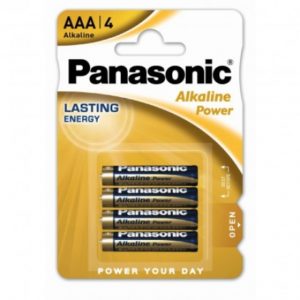 Μπαταρία Αλκαλική Panasonic Alcaline Power LR03APB/4BP size AAA 1.5V Τεμ, 4.